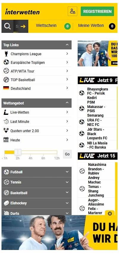 Interwetten de Comprehensive Review of Betting Options, Promotions, and User Experience