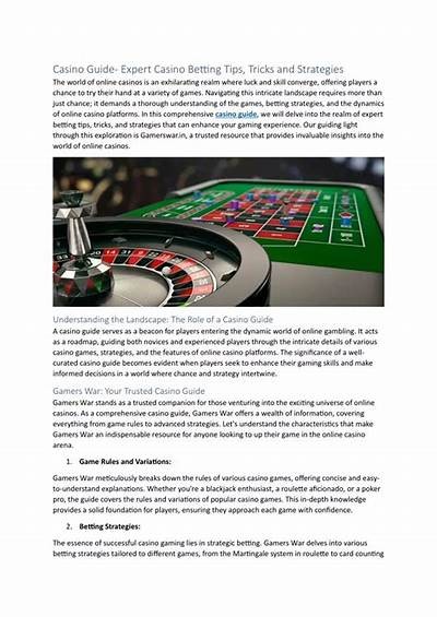 Explore the Thrilling World of Casino Betting: Tips and Strategies for Success