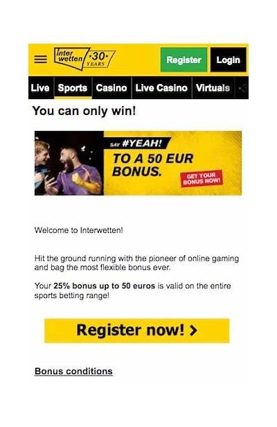 Get the Best Interwetten Bonus for Extra Betting Value